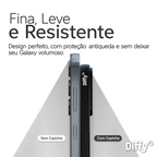 Capa Diffy Hybrid - Galaxy A55, Galaxy A56 e Galaxy A57