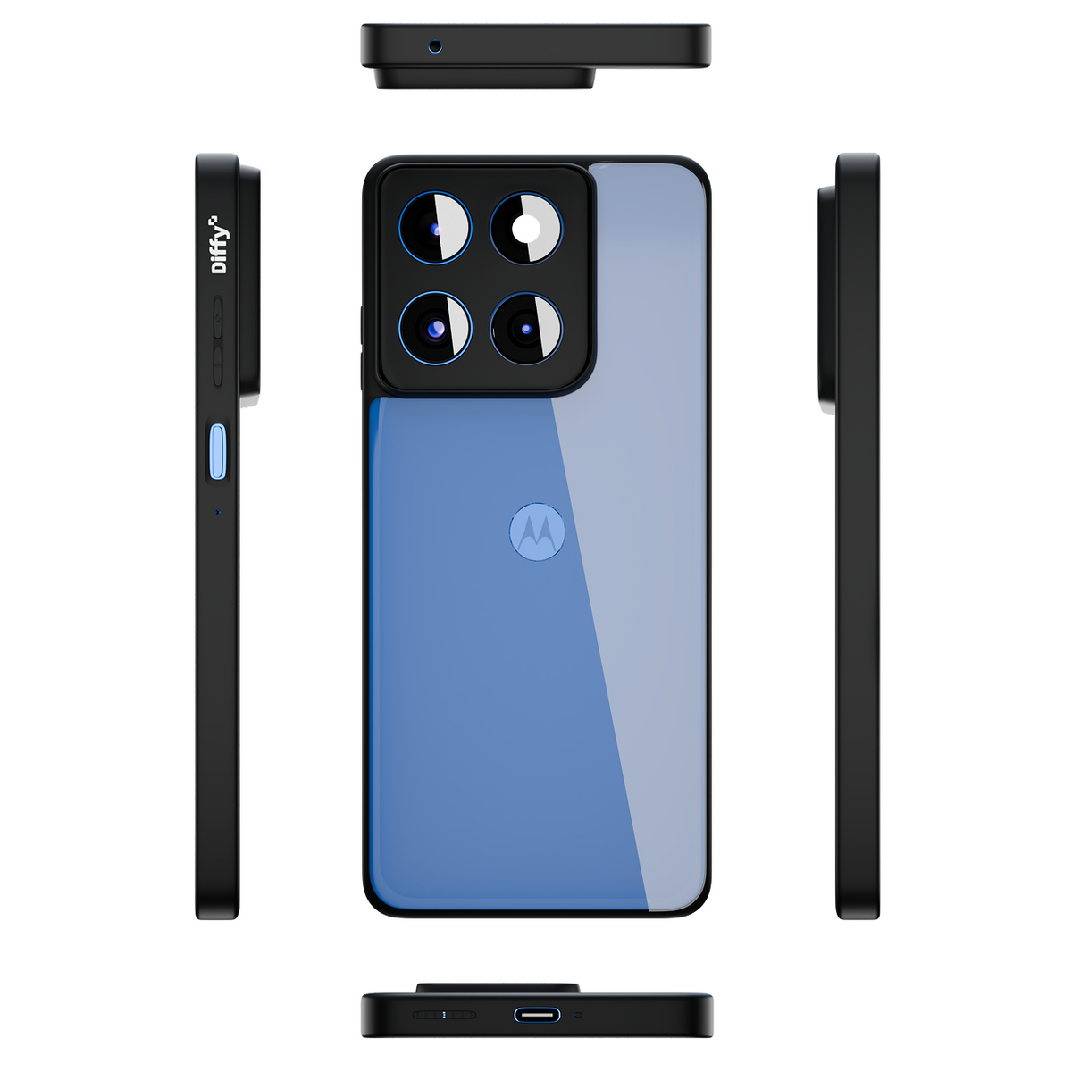 Case Hybrid - Moto G67 e Moto G77