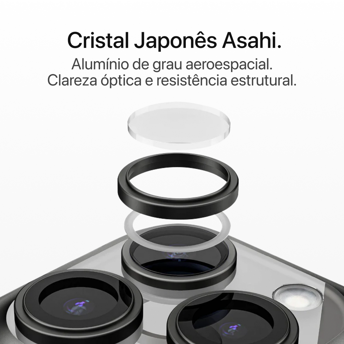 Protetor de Lentes Orby - iPhone 18 Series